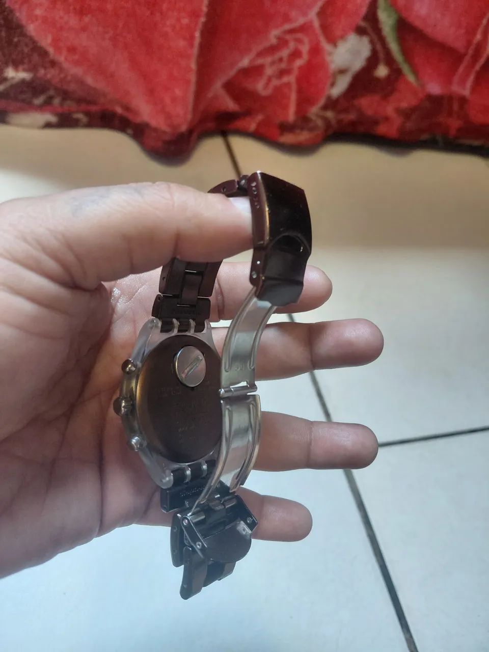 Relógio Swatch modelo diaphane suíço  - Foto 2
