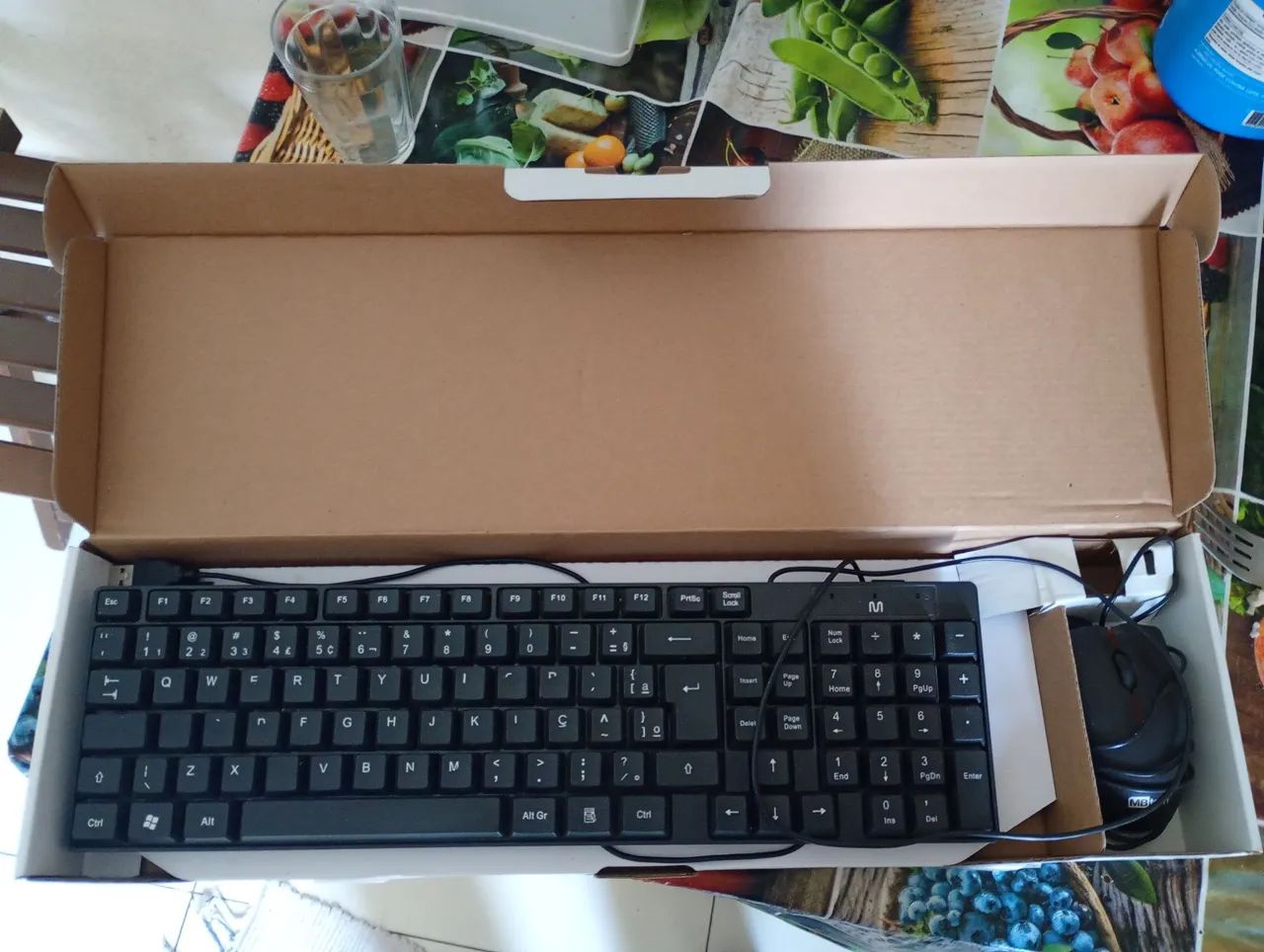 Teclado e mouse
