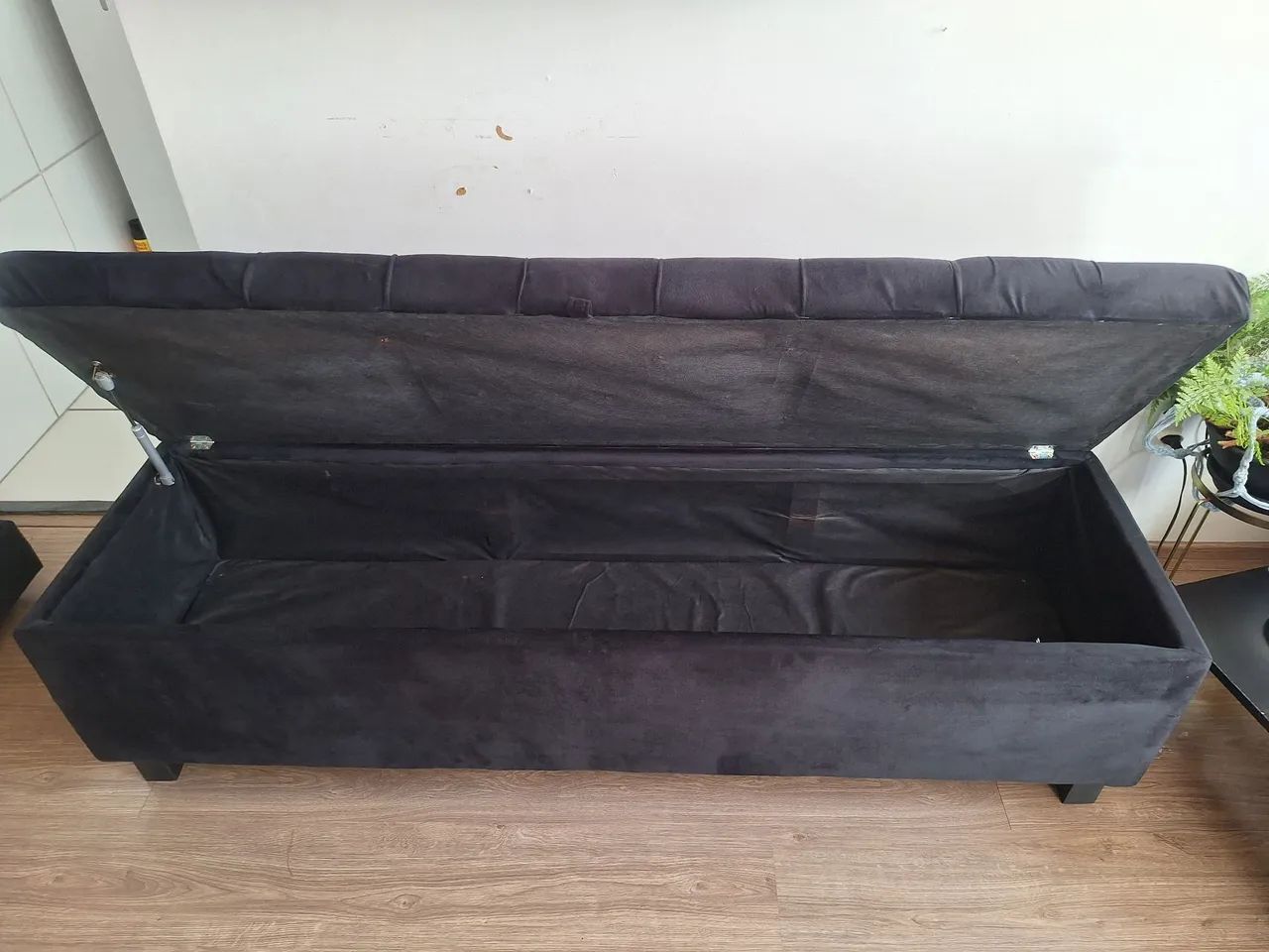 Puff recamier Cabeceira de cama 150cmx 45cm - Foto 4