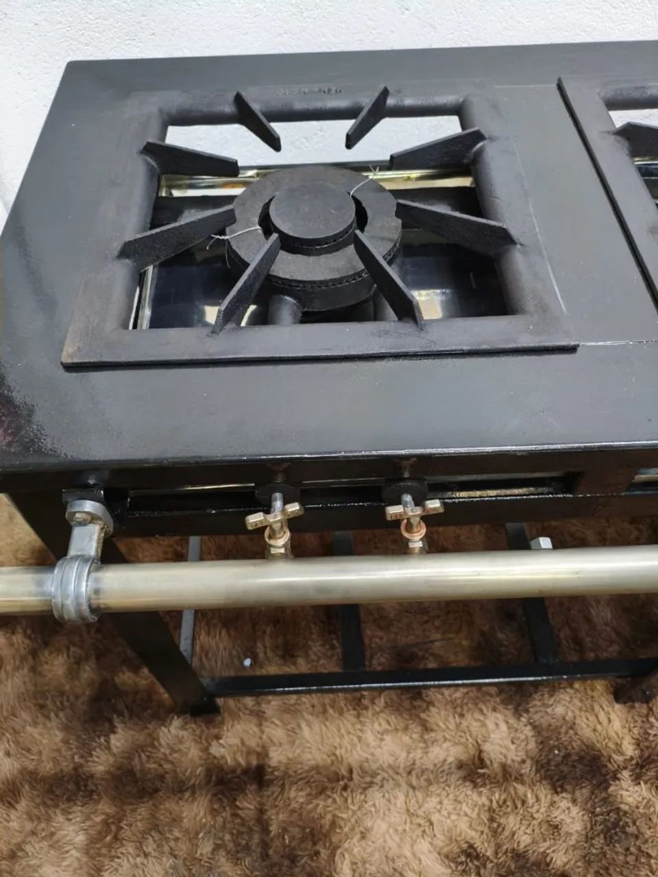 Fogão Industrial 03 Bocas - Usado  - Foto 5