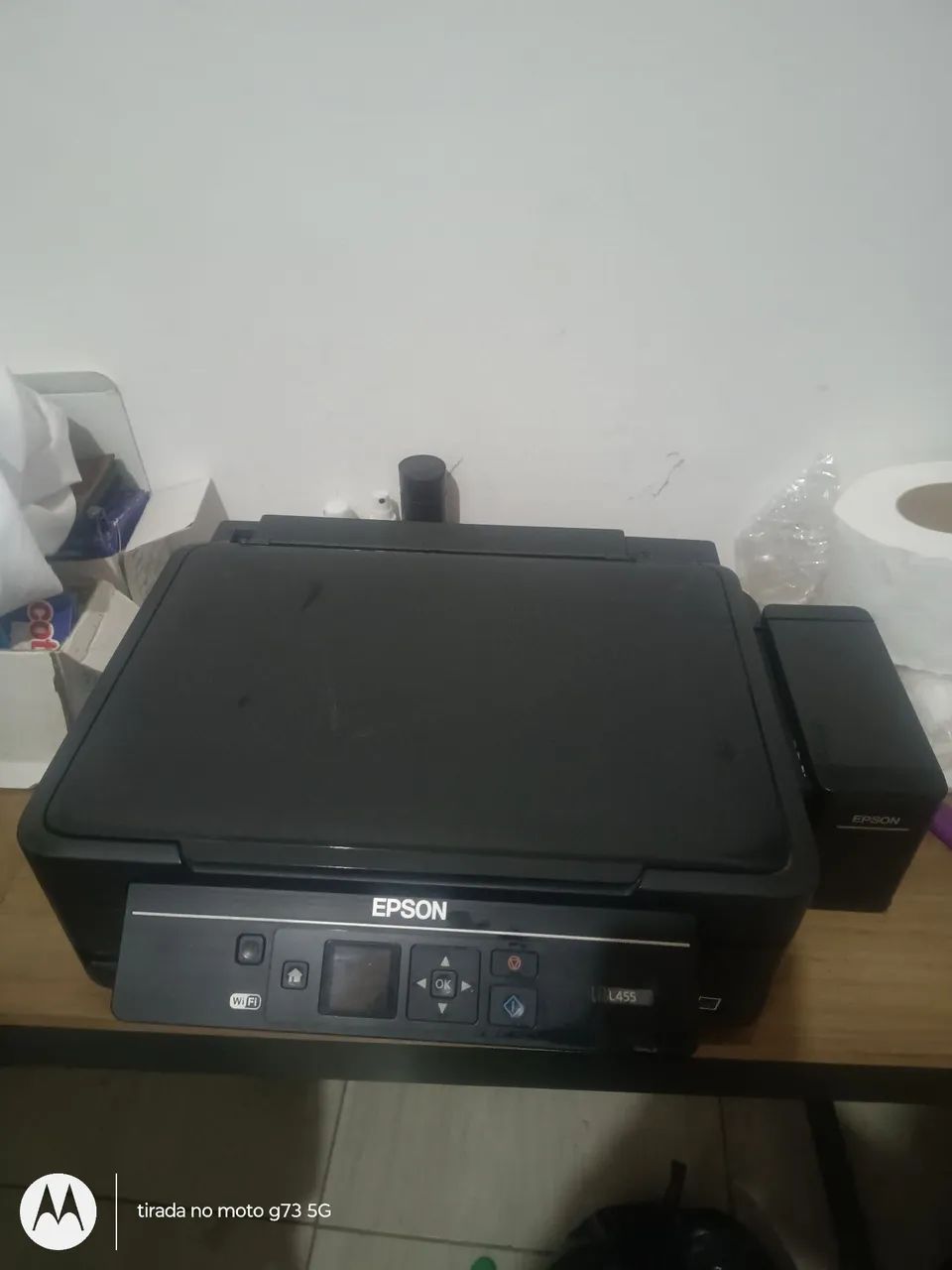 Multifuncional Epson não tá puxando página 