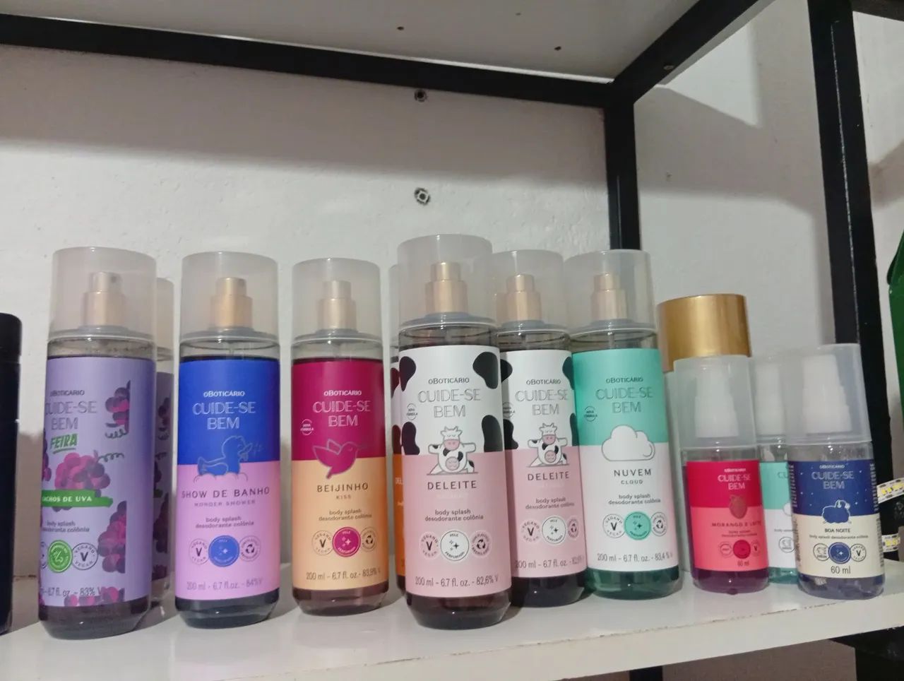 Cosméticos, natura e boticário 