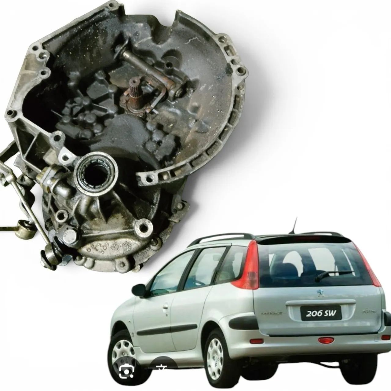 Câmbio da Peugeot 206 SW 1.4