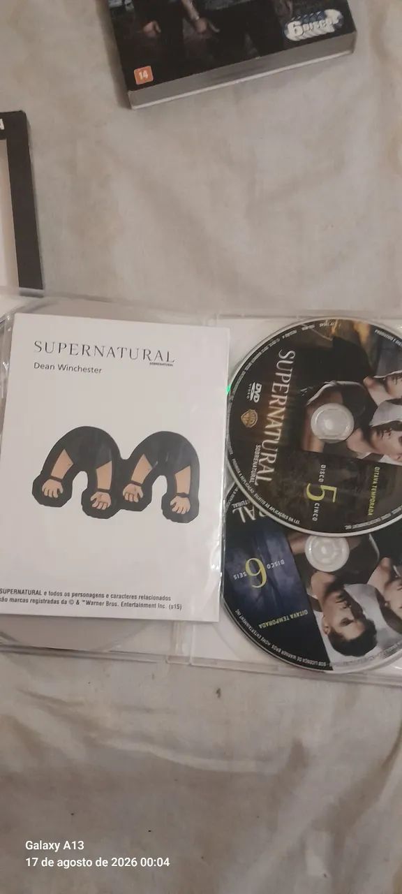 Box Dvd Supernatural para colecionador - Foto 4