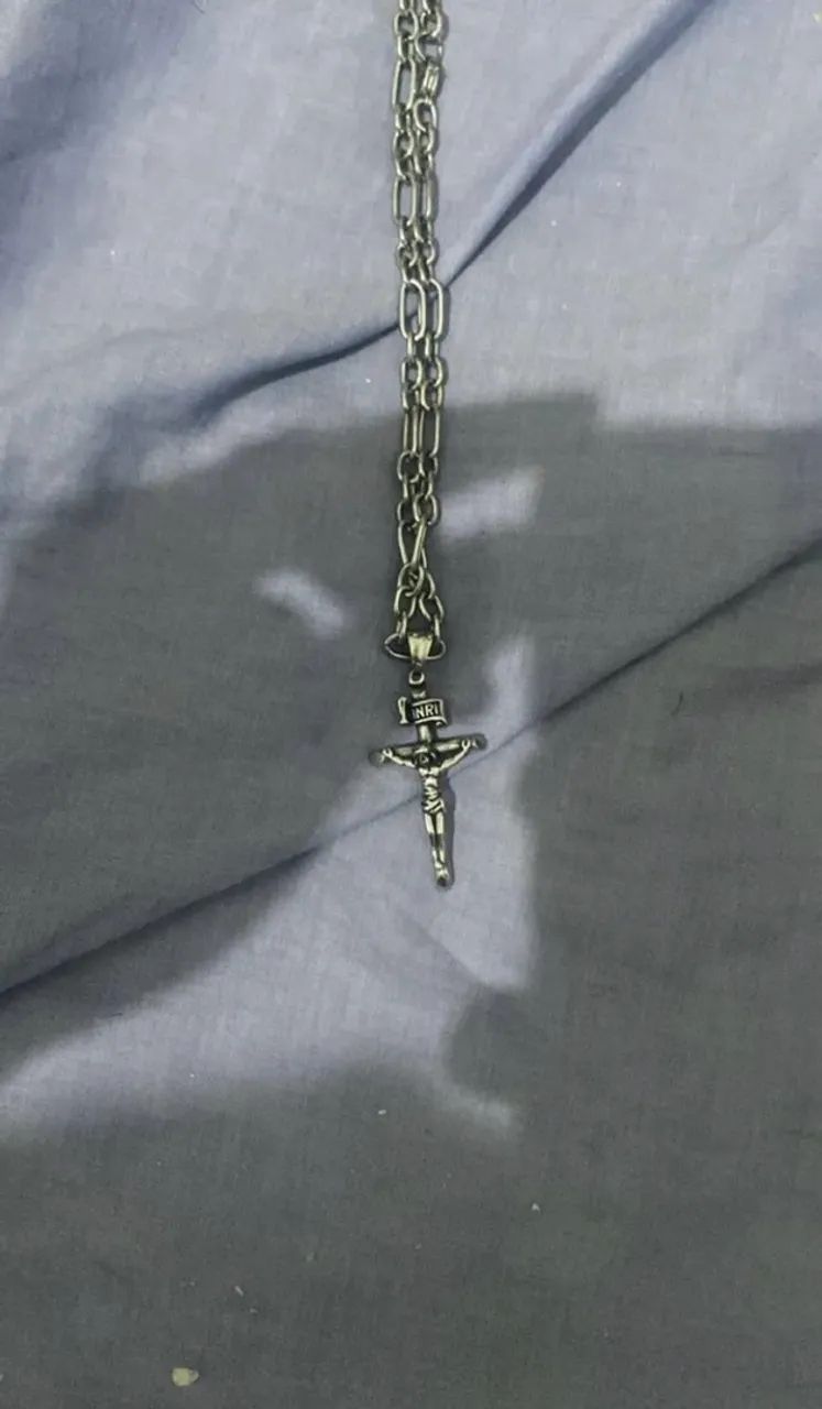 Corrente de aço com pingente de aço  - Foto 3
