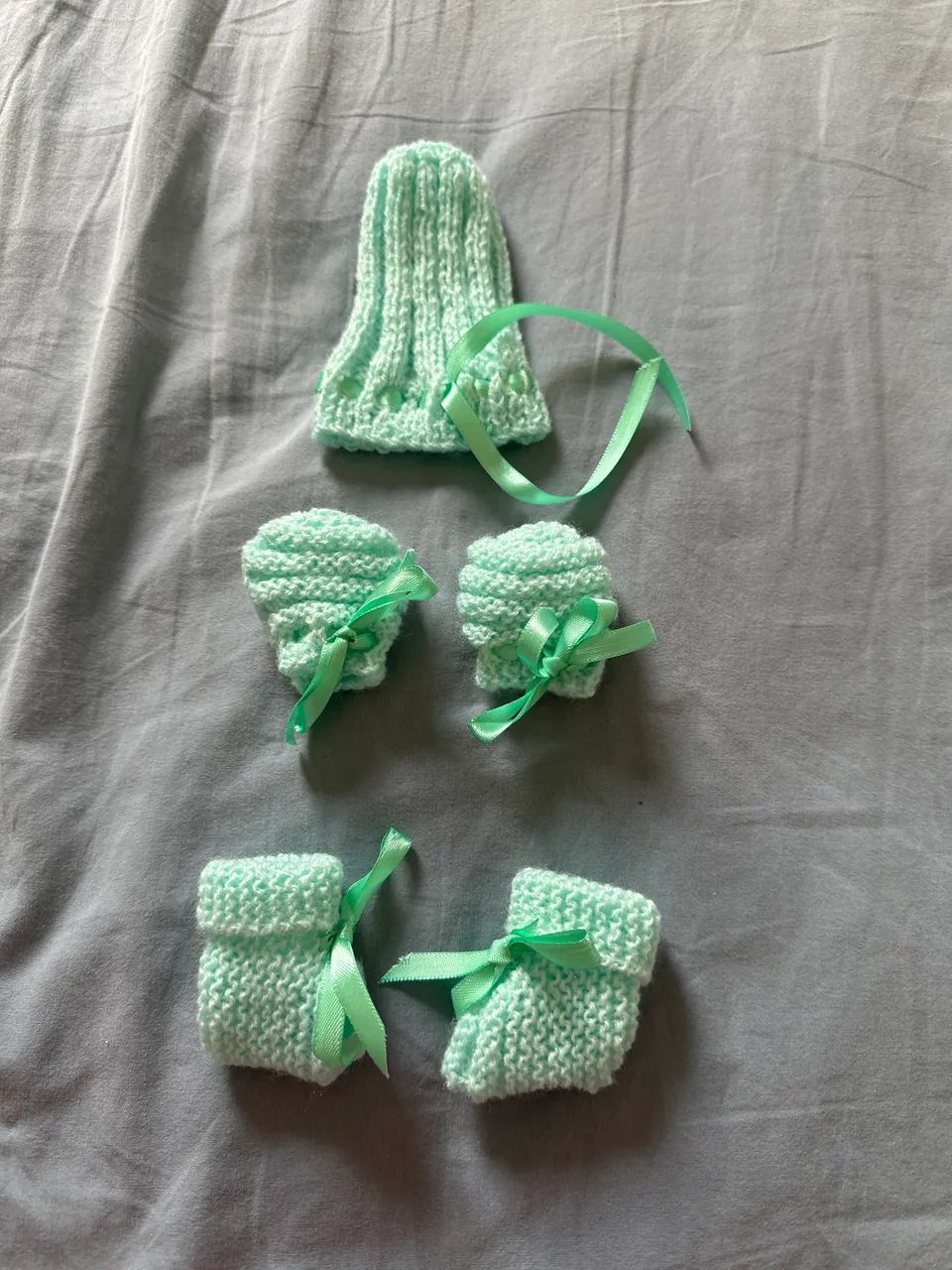 Kit pré maturo ou boneca verde claro 