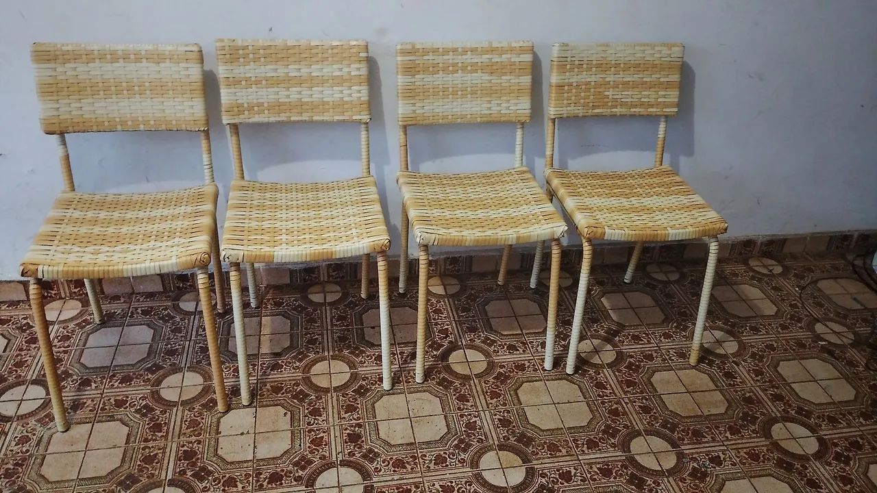 Cadeiras de vime sintético  - Foto 4