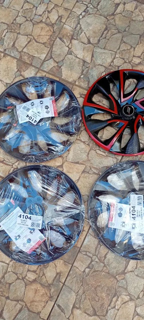 Vendo jogo de calotas aro 14 Ellite