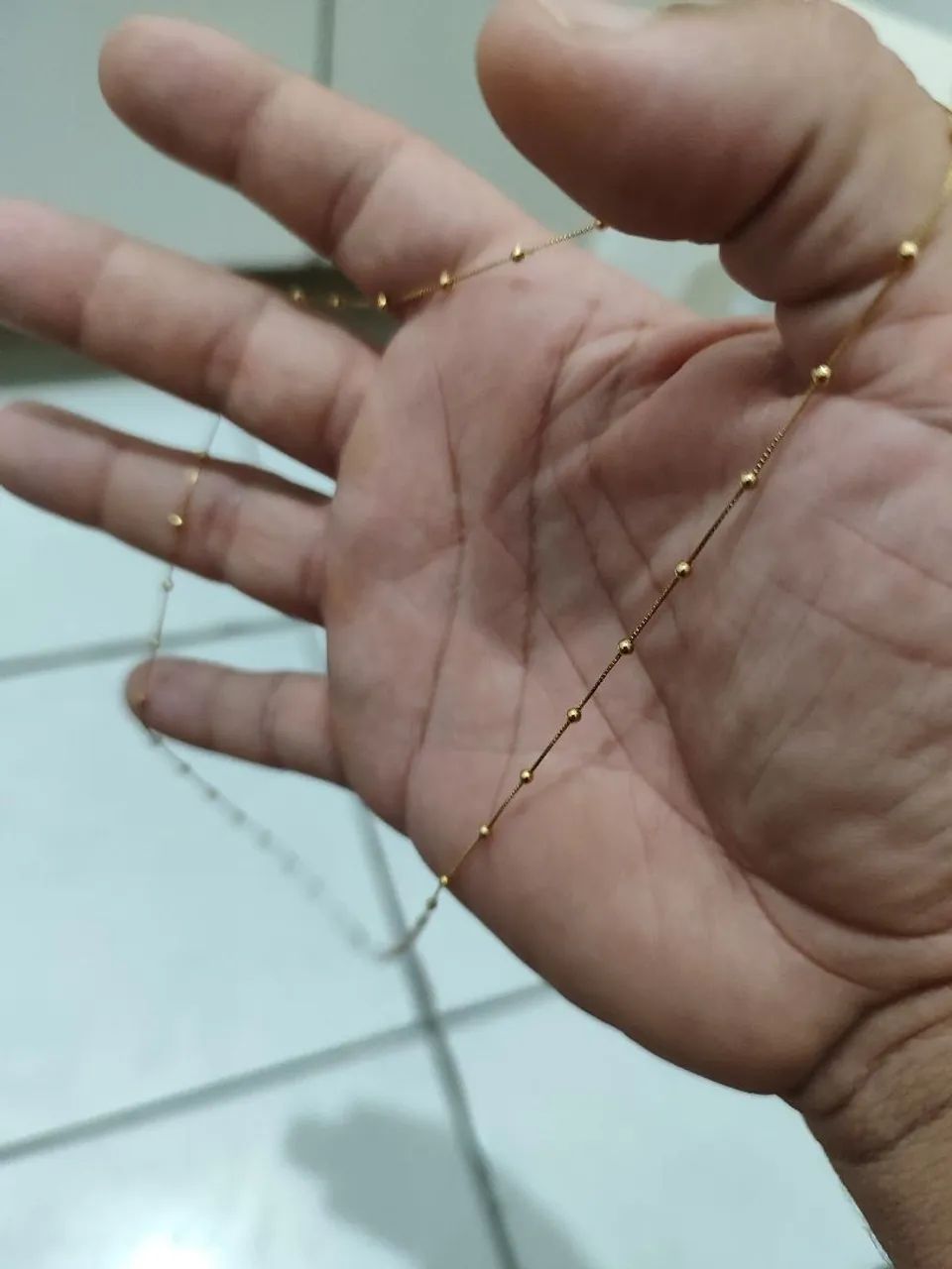Corrente ouro, ouro 750 