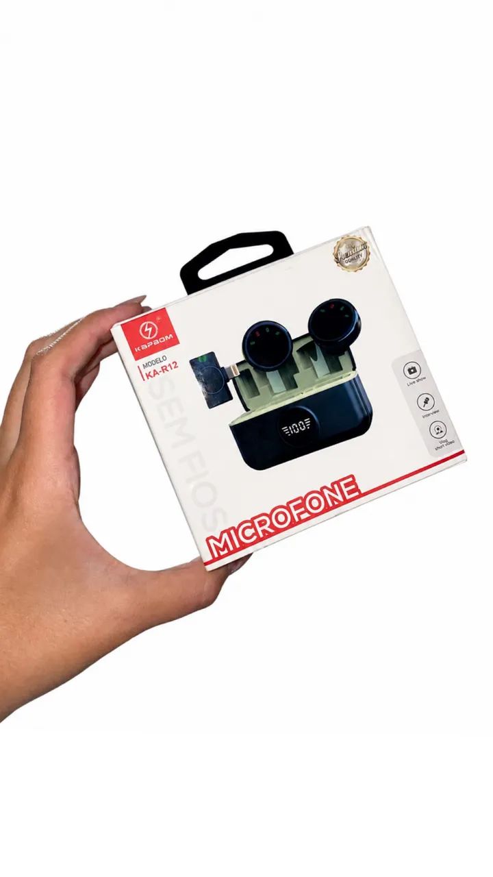 Lapela/ Microfone para videos para modelo de iphone 