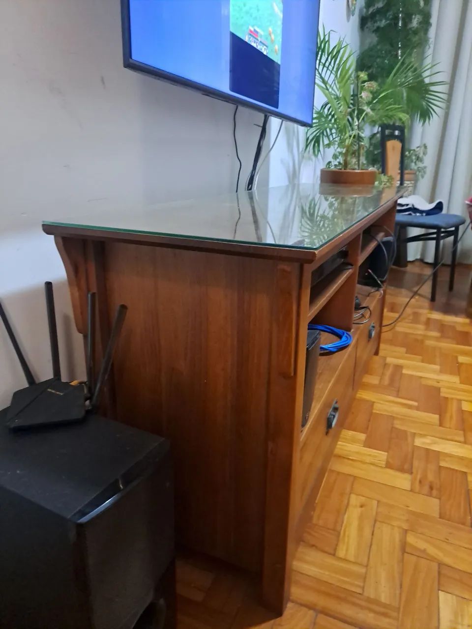 Rack de madeira maciça  - Foto 2