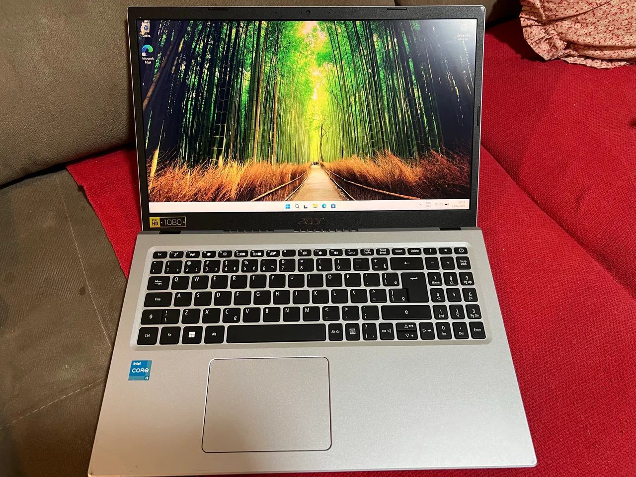 Notebook Acer i3 11ªTh, Ssd 256GB, 8GB RAM - Aceito cartão 