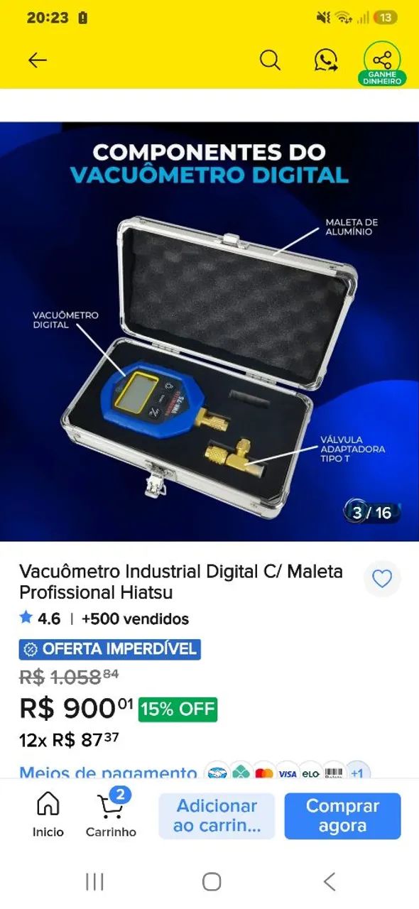 Vacometro e penta  - Foto 2