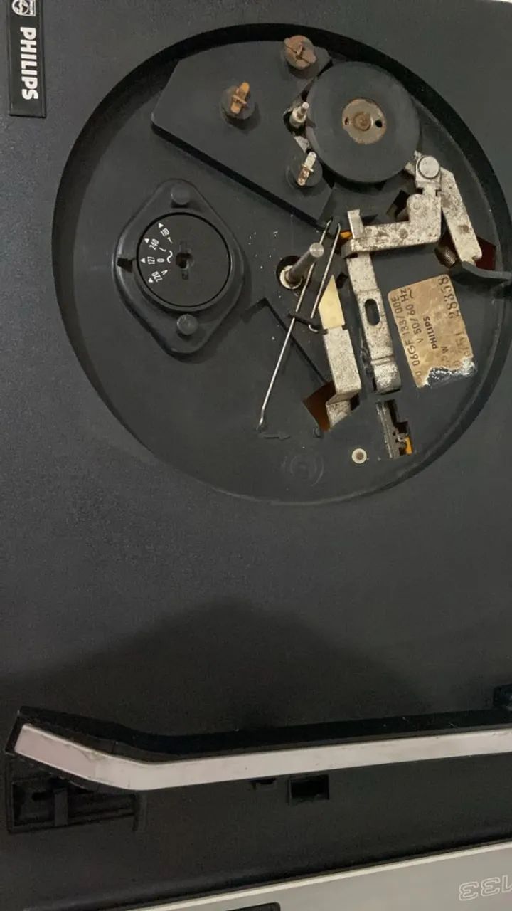 Vitrola Toca Discos Philips 133 Não Funciona No Estado - Foto 4