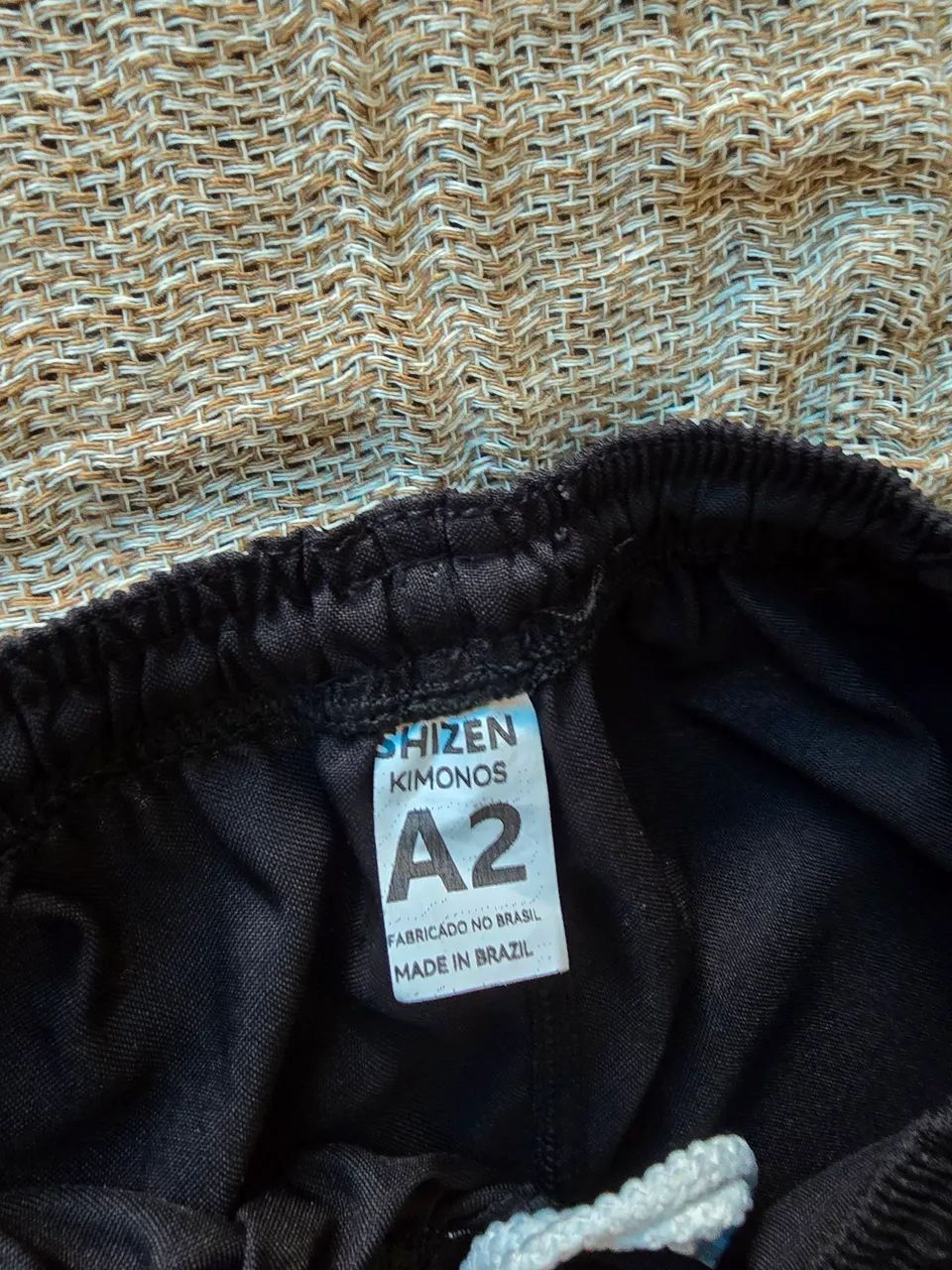 Kimono karate preto shizen - Foto 5