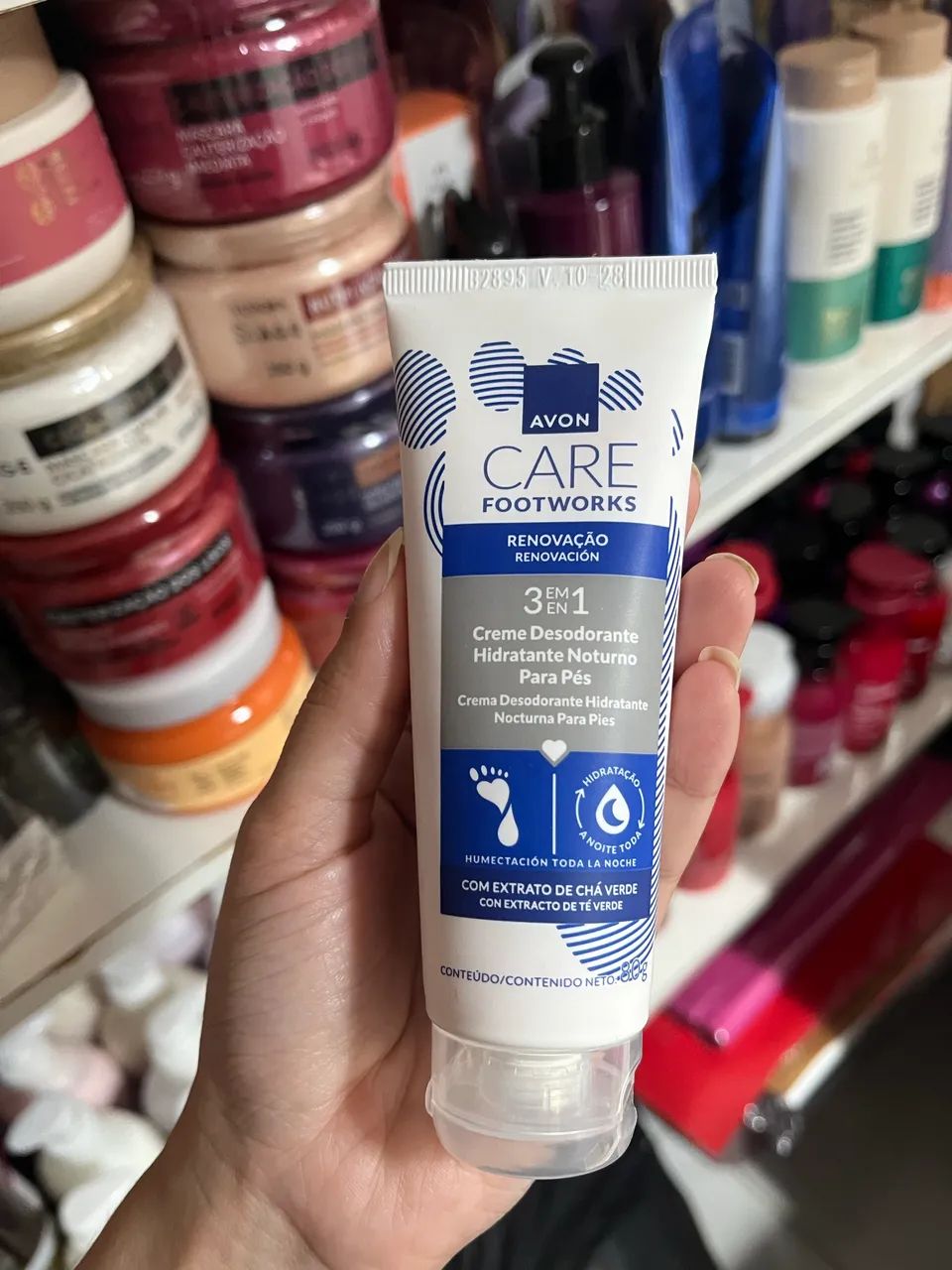 Creme para os pés