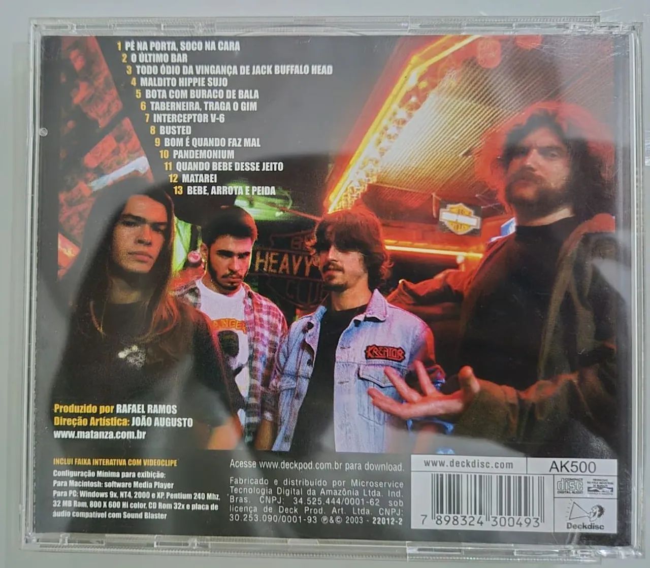 CD Matanza - Musica Para Beber e Brigar - Foto 2