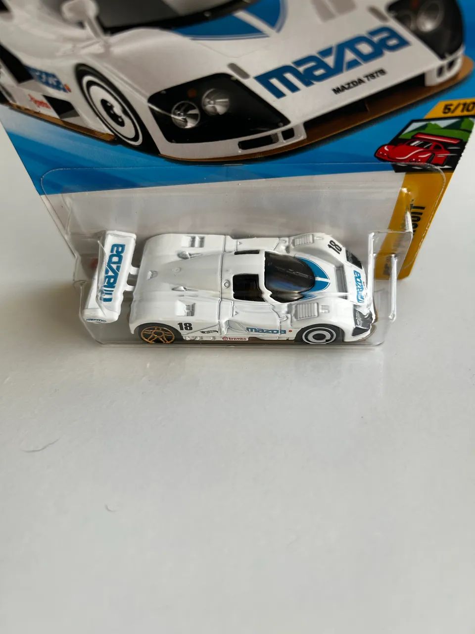 Hot Wheels Mazda 787B Branco  - Foto 2