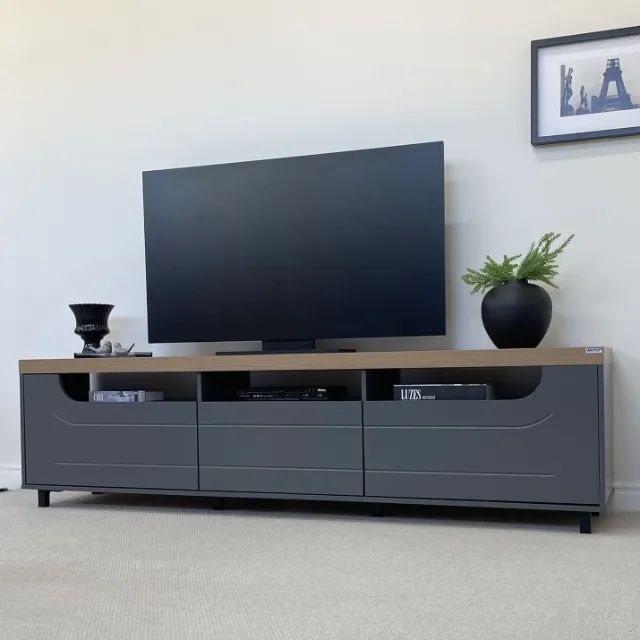 Rack para TV 86 Polegadas | 2 Metros | Tampo 50mm | Entrega Rápida - Foto 4