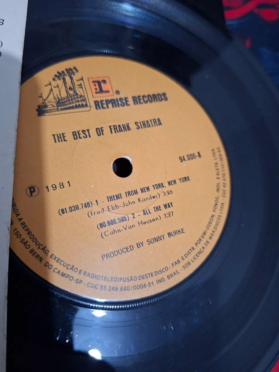 Frank Sinatra the best of - compacto 7" - Foto 4