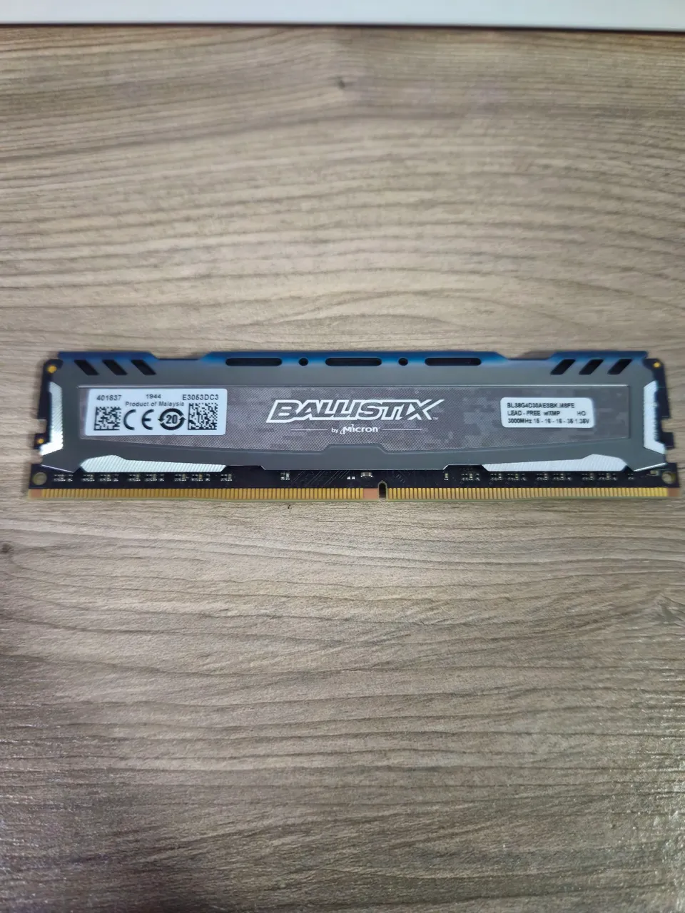 memoria crucial ballistix sport 8gb