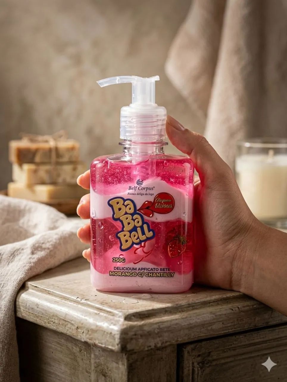 Gel creme aromatizante