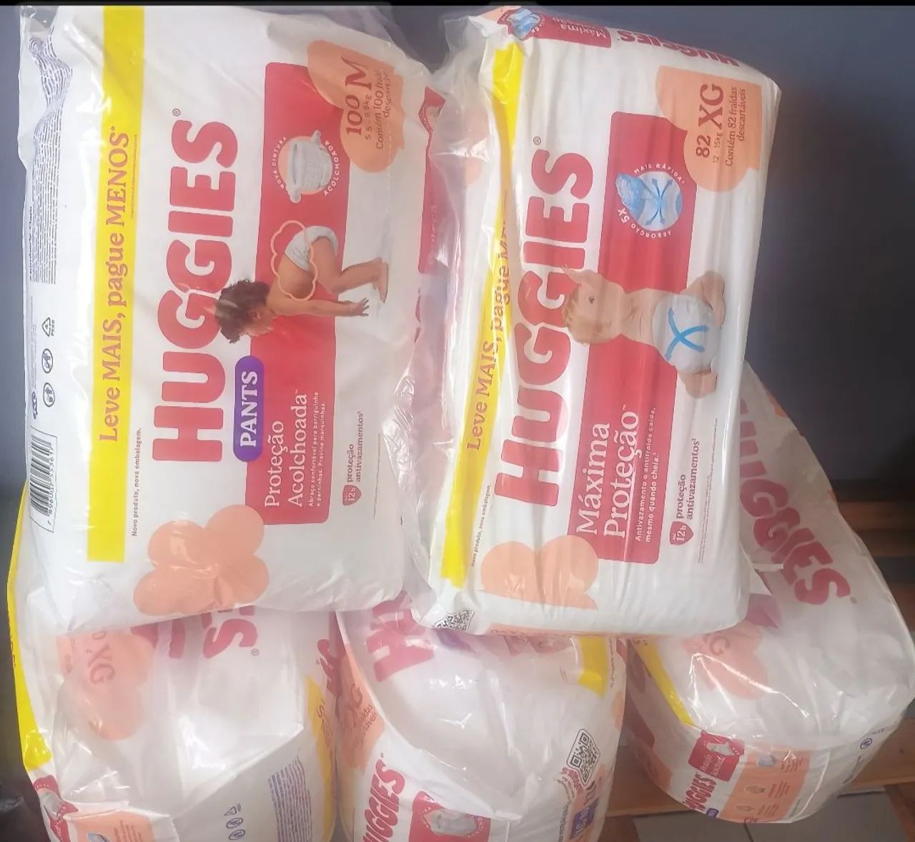 FRALDA HUGGIES 