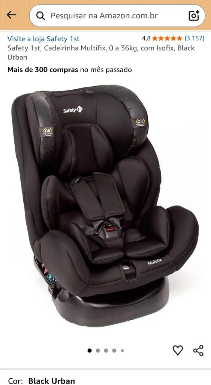 Cadeirinha Multifix bebê  - Foto 2