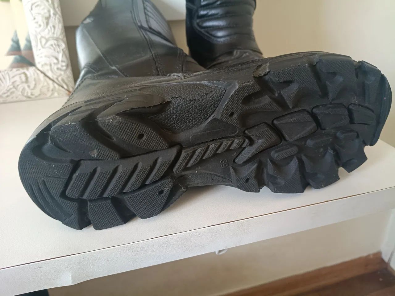 Bota tática Bombeiro - ótimo estado n39. - Foto 3