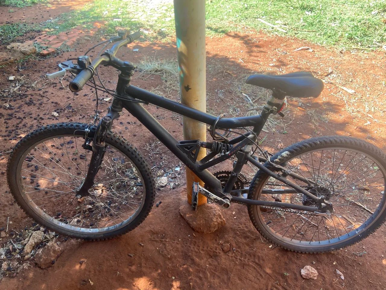 Bicicleta aro 26 dupla suspensão  - Foto 2