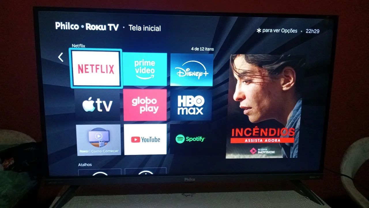 Tv Smart Roku Philco 32 polegadas - Foto 4