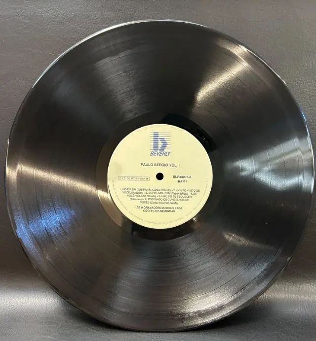 LP Vinil Paulo Sérgio - Capa Original Selo Beverly Discos - Foto 3