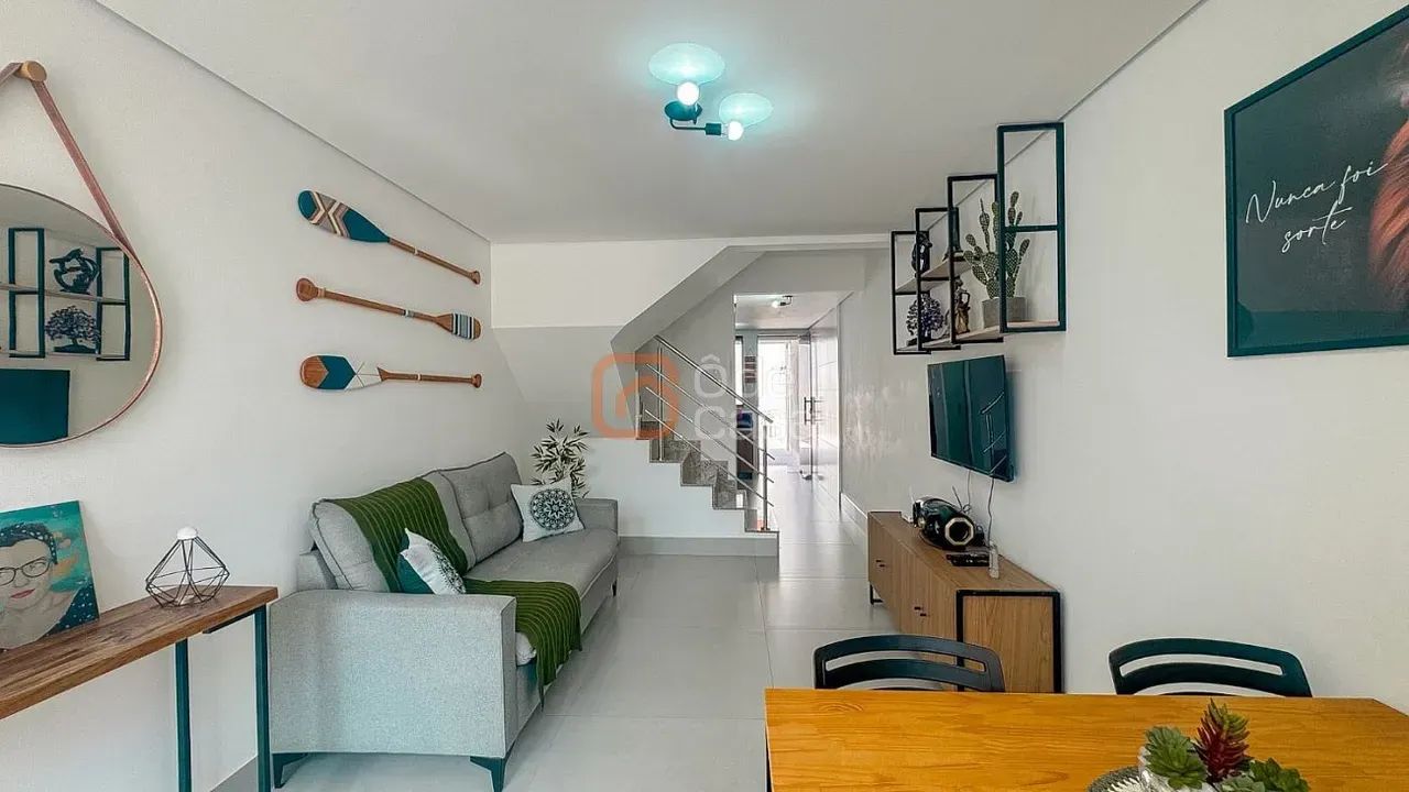 Casa geminada com 2 quartos à venda no Santa Mônica - Foto 2