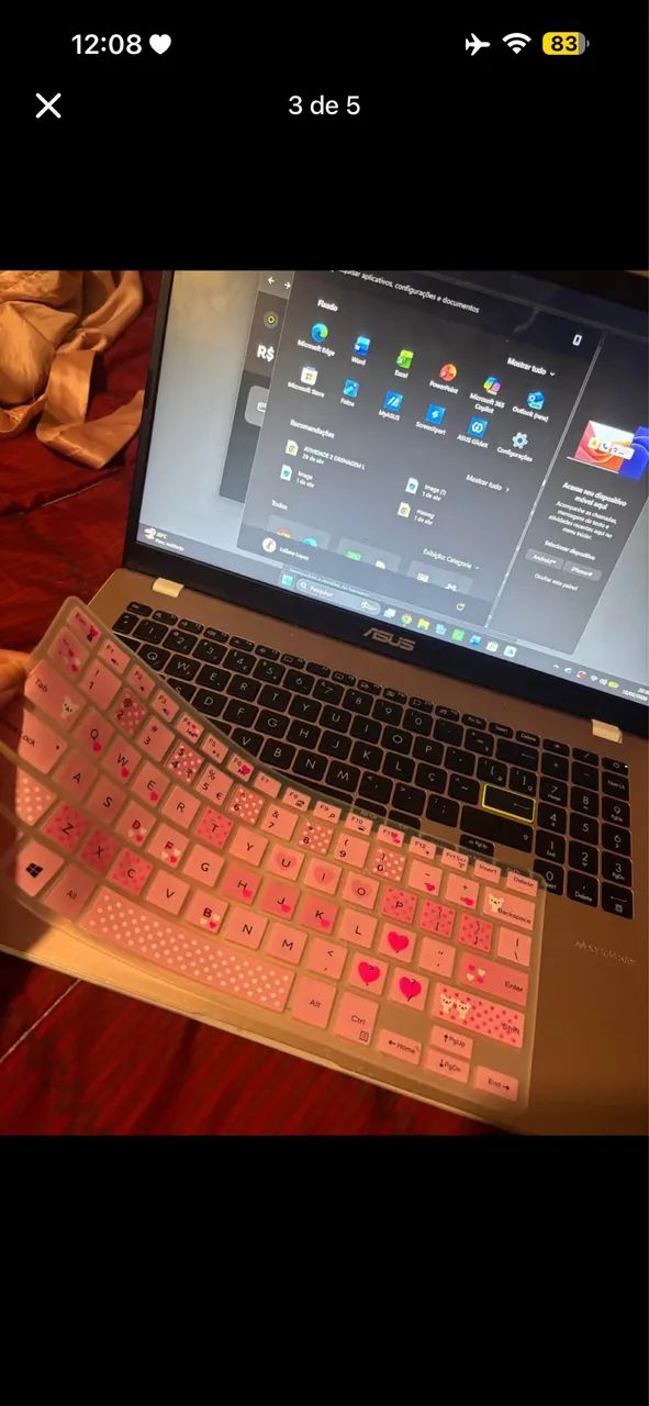 NOTEBOOK ROSA ASUS E510KA
