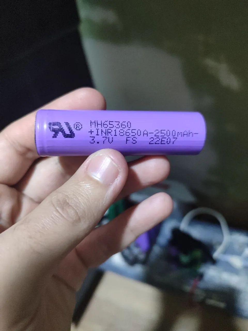 7 Células para ebike 18650 (2500mah) testadas de alta descarga - Foto 4