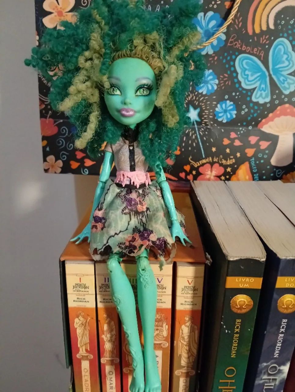 Boneca Honey Swamp monster high usada original mattel