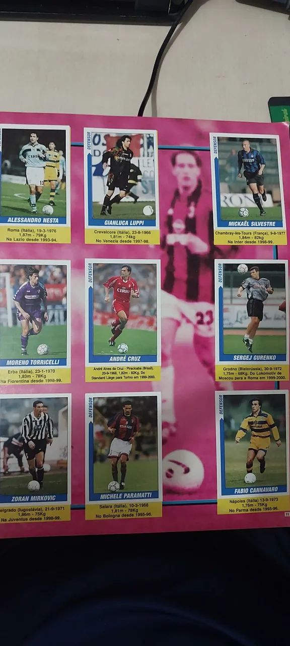 Álbum Figurinhas Super Craques 2000 - Foto 3