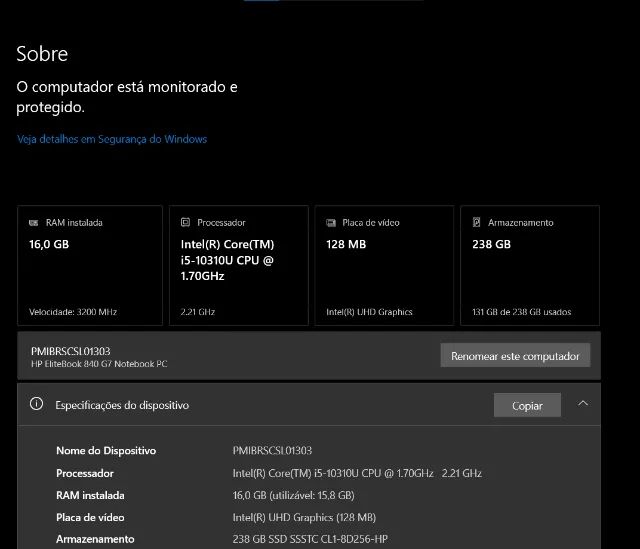 Notebook HP 840 G7 - Foto 3