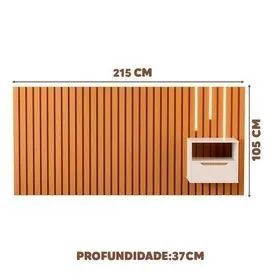 CABECEIRA MODULADA TUCUPI Dividimos Em Até 10x Sem Juros - Foto 2