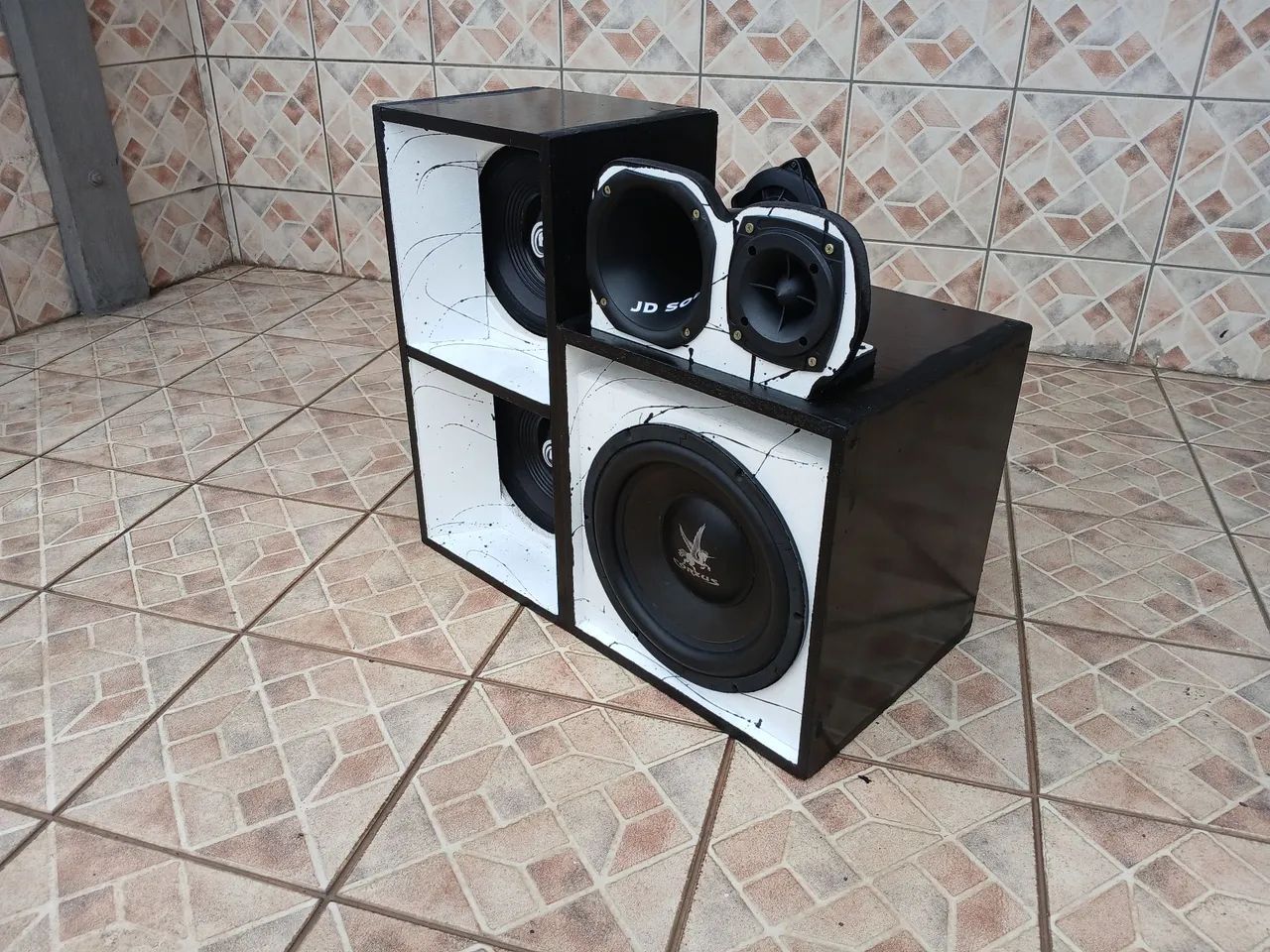 CAIXA DE SOM 12 POL ( SEM MÓDULO)  - Foto 4