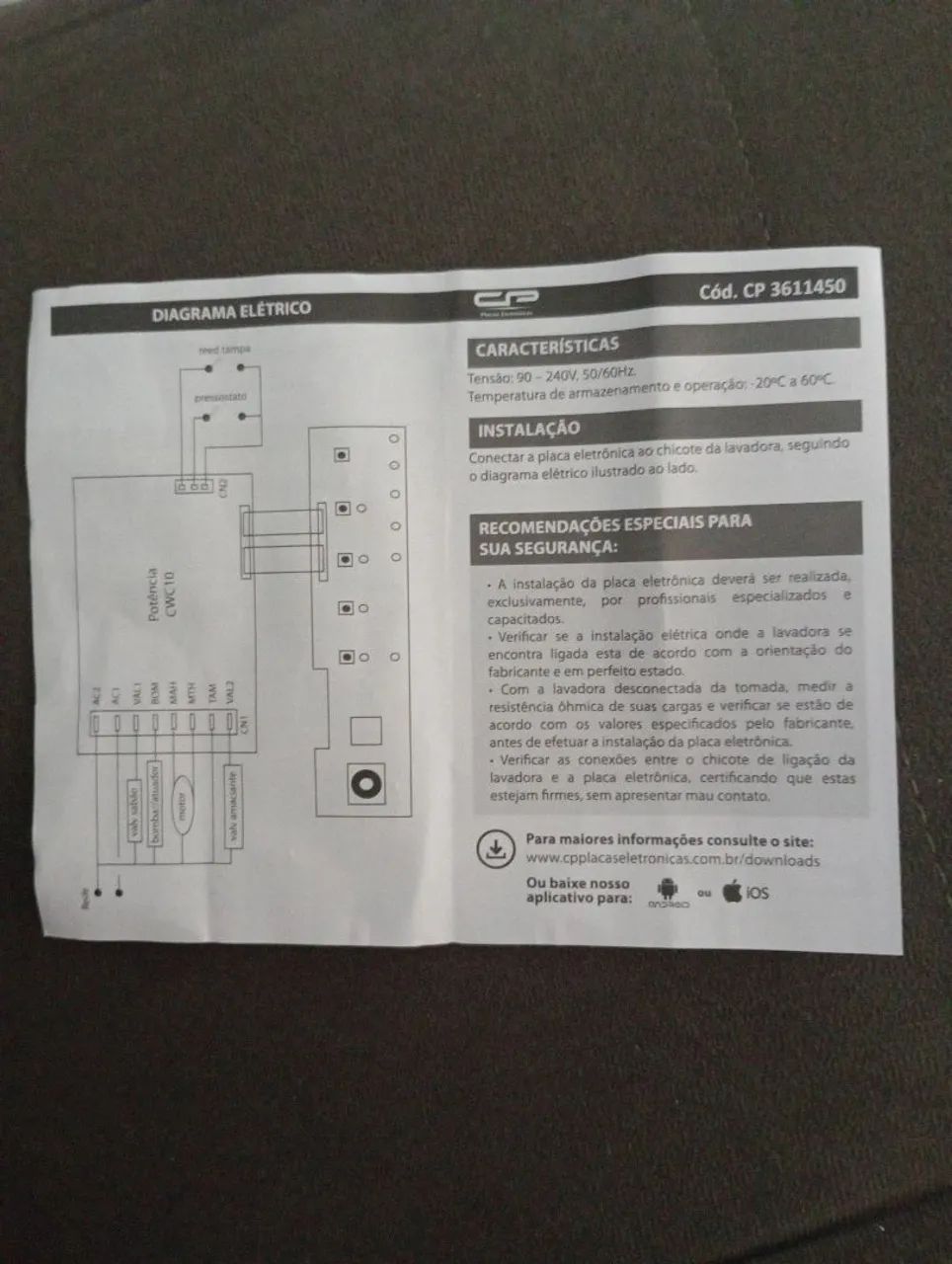 Placas Potencia e Interface CONSUL FACILITE 