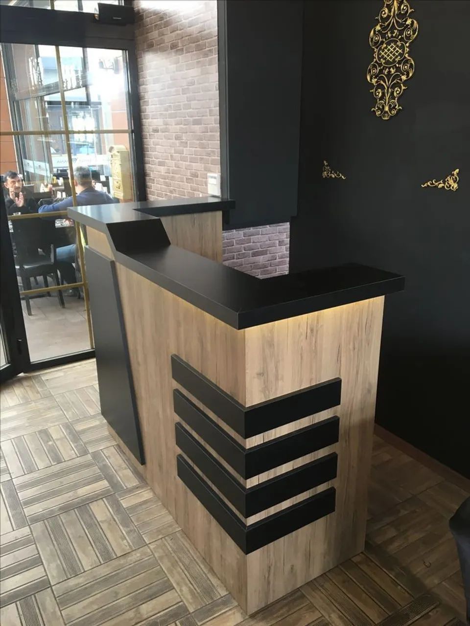 Balcão de atendimento 100% MDF
