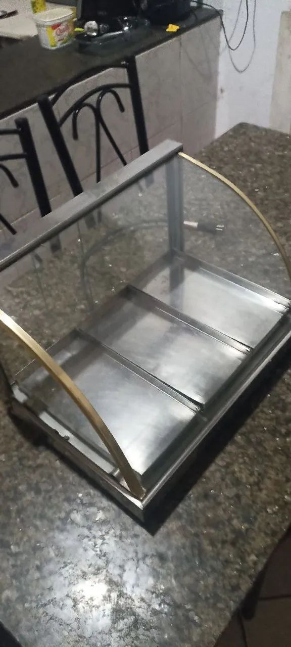 Vitrine para salgados