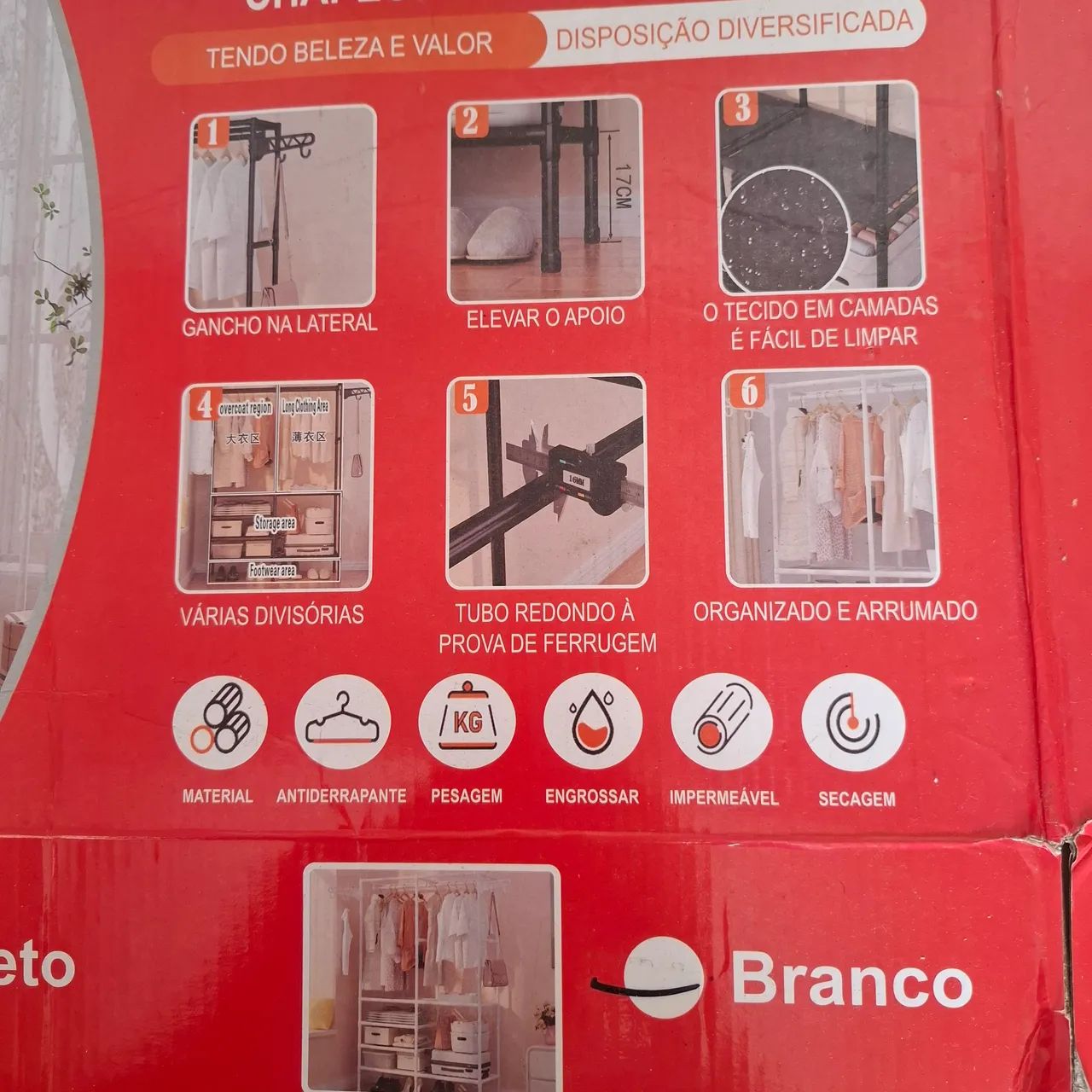 2 Armários abertos brancos - Foto 3
