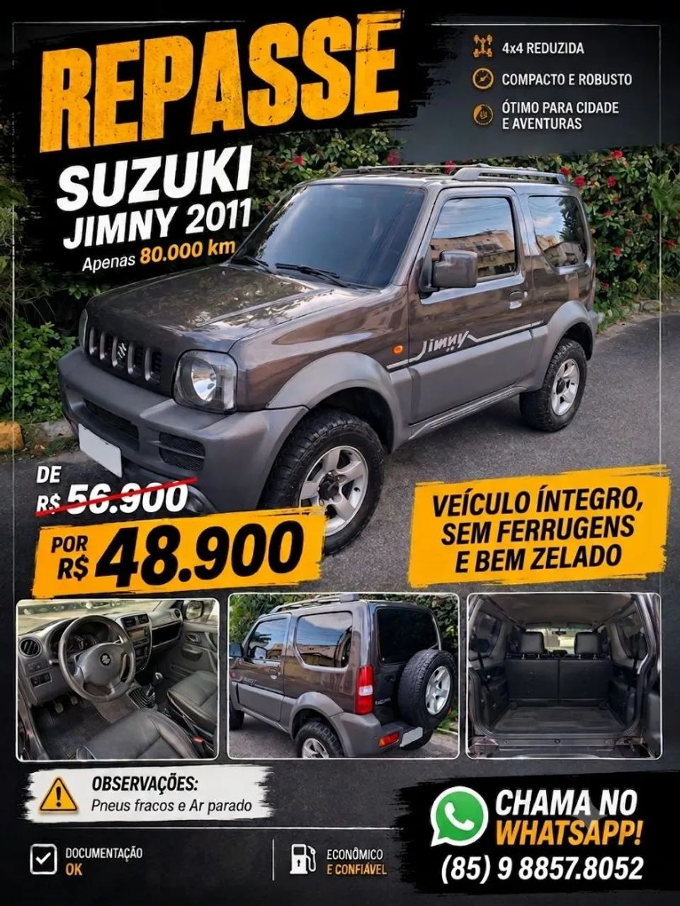 Suzuki Jimny Jimny Wide/ Jimny/4ALL 1.3 16V 2011