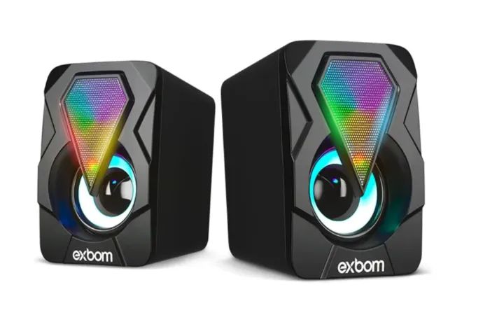 Caixa de Som Gamer Smart 6W Exbom (Entrego)