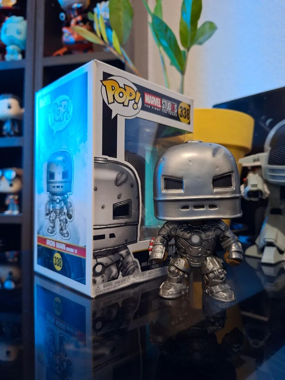 Funko Pop Marvel Studios 338 Iron Man Mark 1 Summer Convention 2018 Limited Edition 