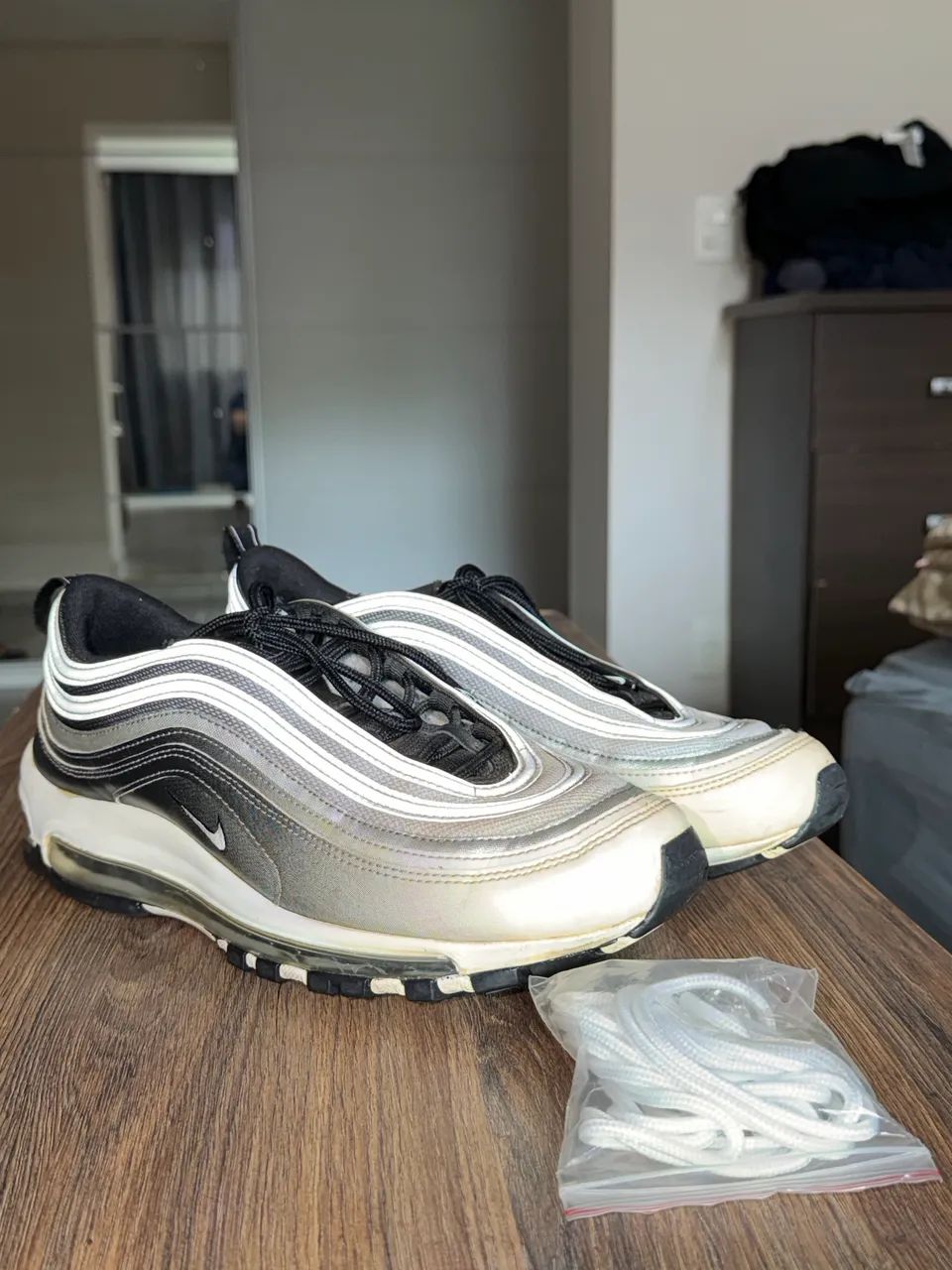 Nike Air Max 97, no colorway Reflective silver Usado - Foto 3