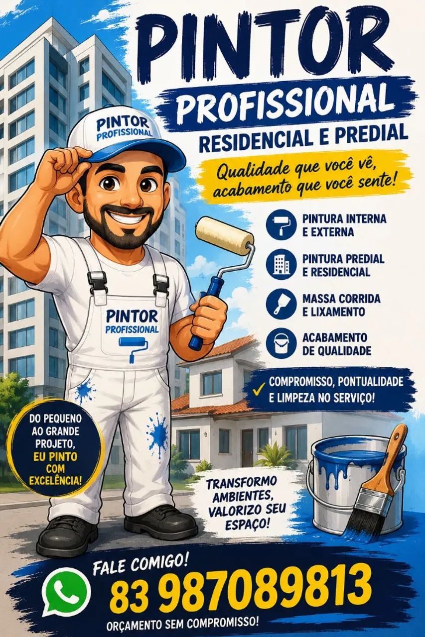 PINTOR PROFISSIONAL RESIDENCIAL E PREDIAL EM ALTURA  - Foto 2