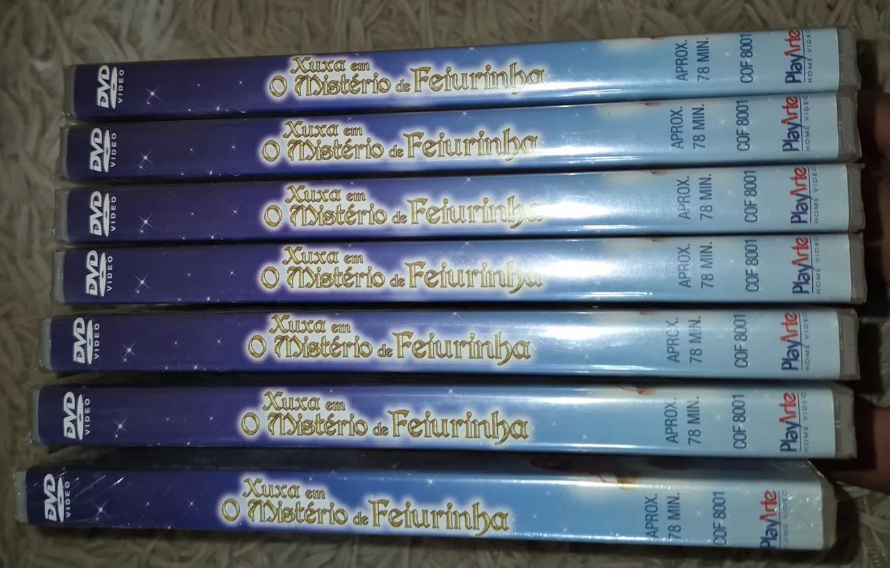 Xuxa - sete dvds lacrados - Foto 2